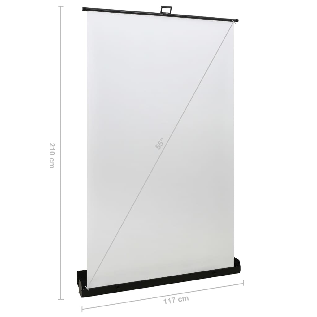 Photography Backdrop White 55" 4:3
